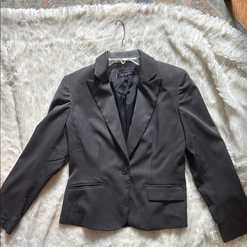Anne Klein Charcoal Blazer
